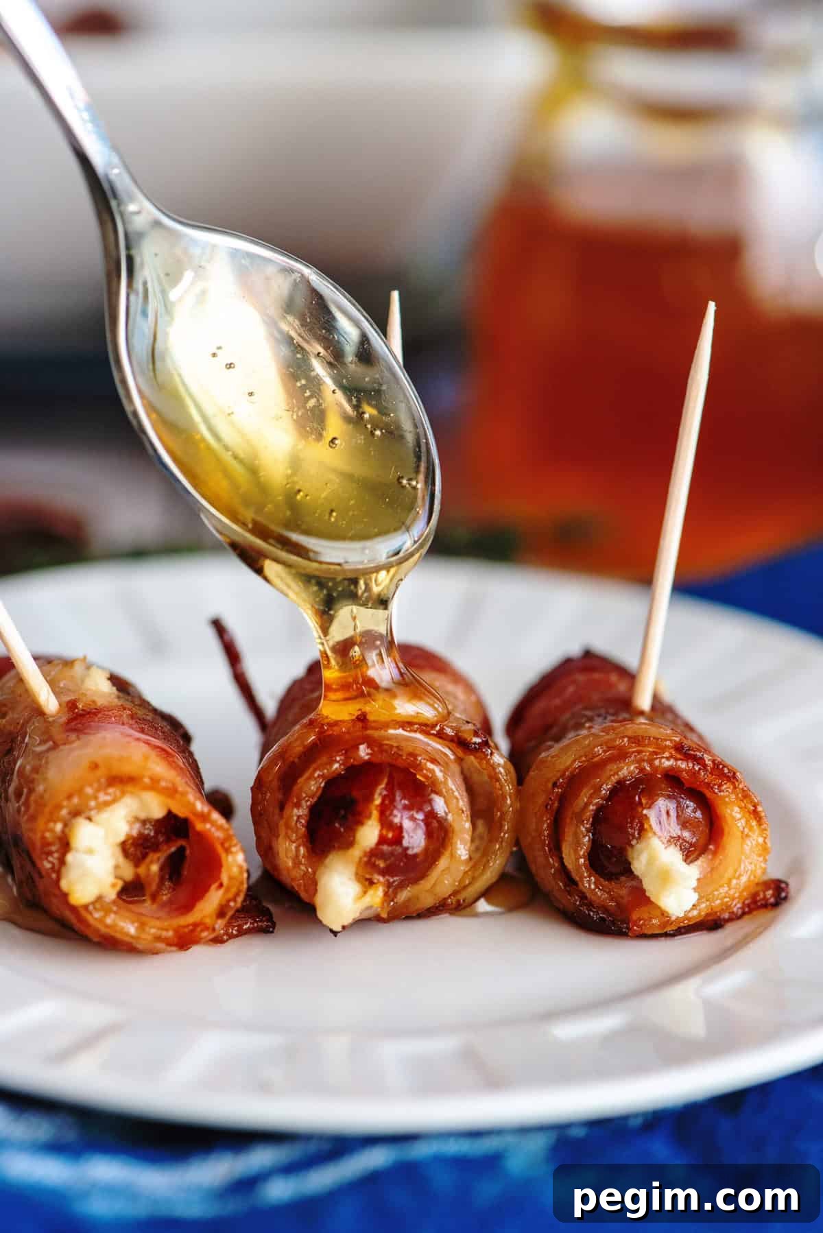 optional drizzle of honey