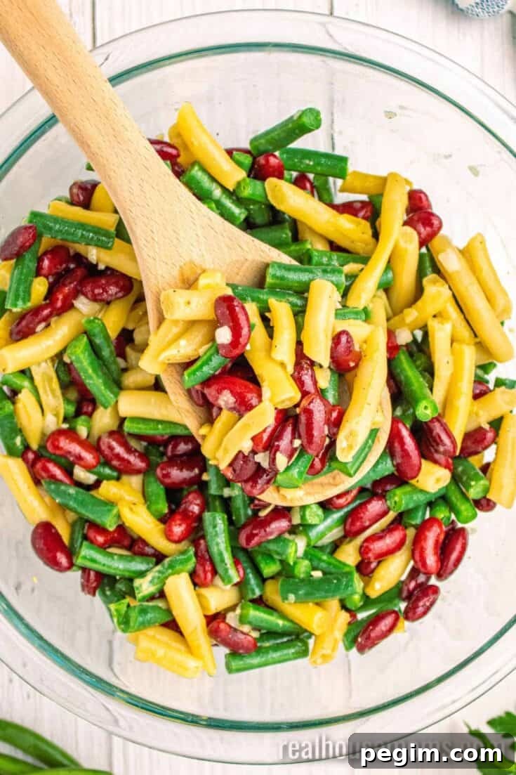 Image for Zesty Three Bean Salad