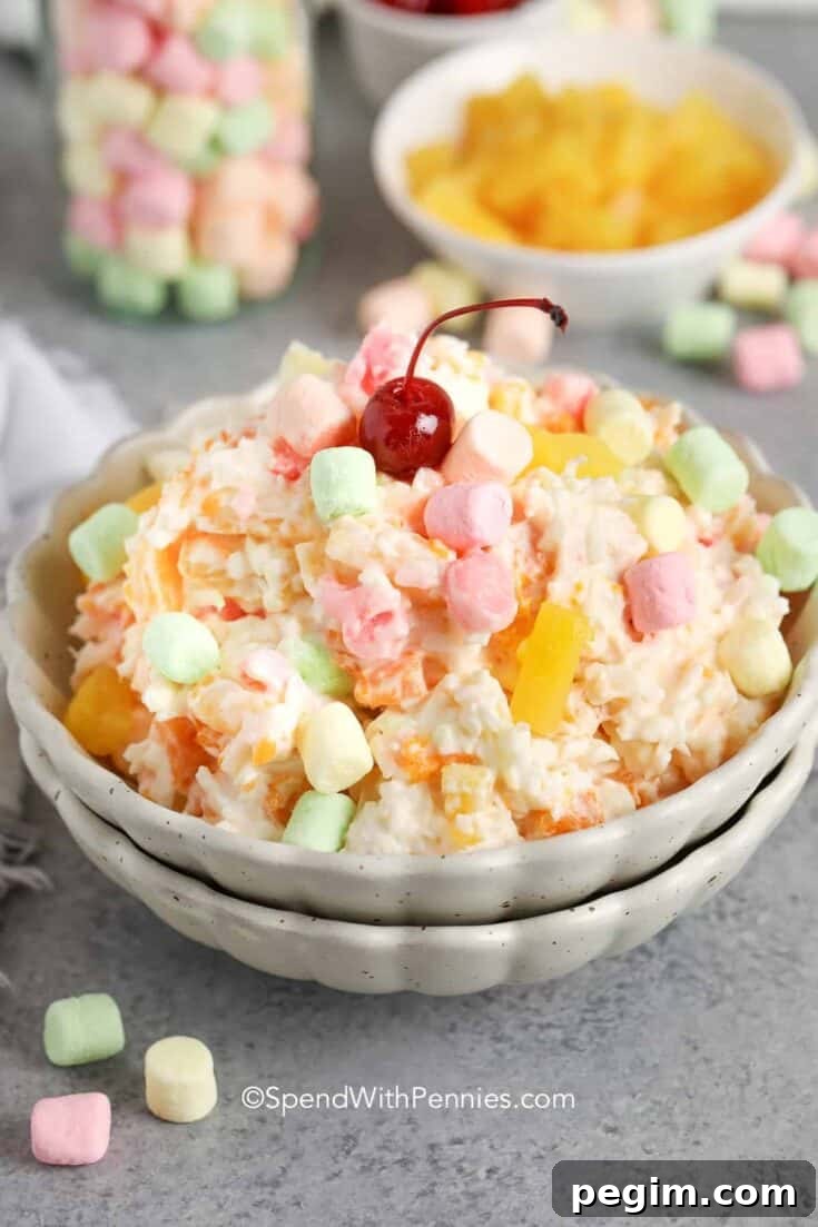 Image for Easy Ambrosia Salad