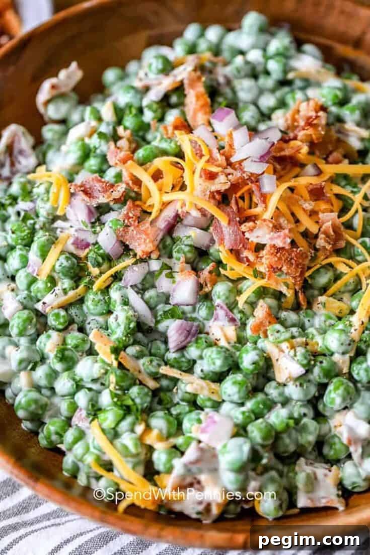 Image for Bacon Pea Salad