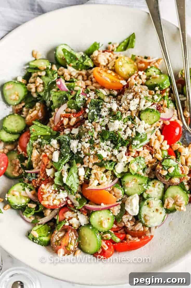 Image for Mediterranean Farro Salad