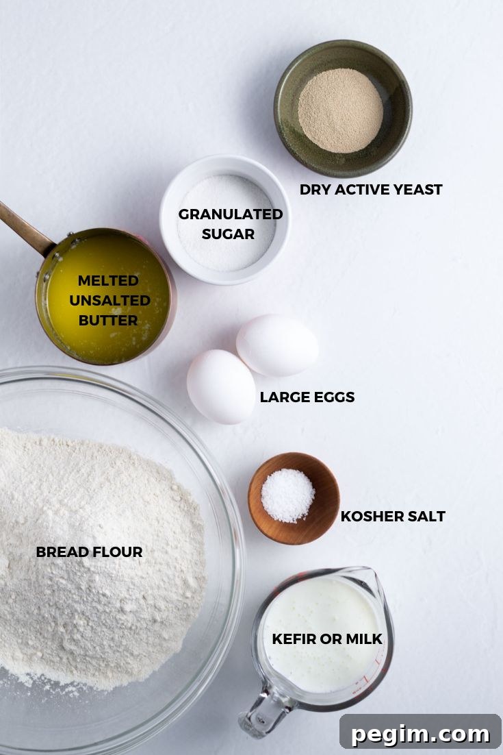 ingredients for oreo cinnamon rolls