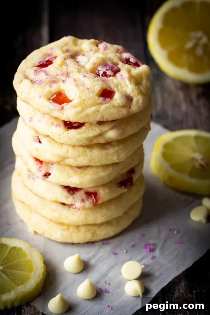 Raspberry Lemonade Cookies Subway Copycat