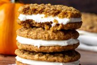 Homemade Pumpkin Oatmeal Cream Pies Recipe