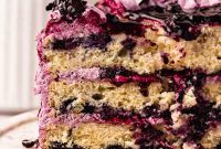 Blueberry Birthday Cake Recipe — Moist Layer Cake for Parties