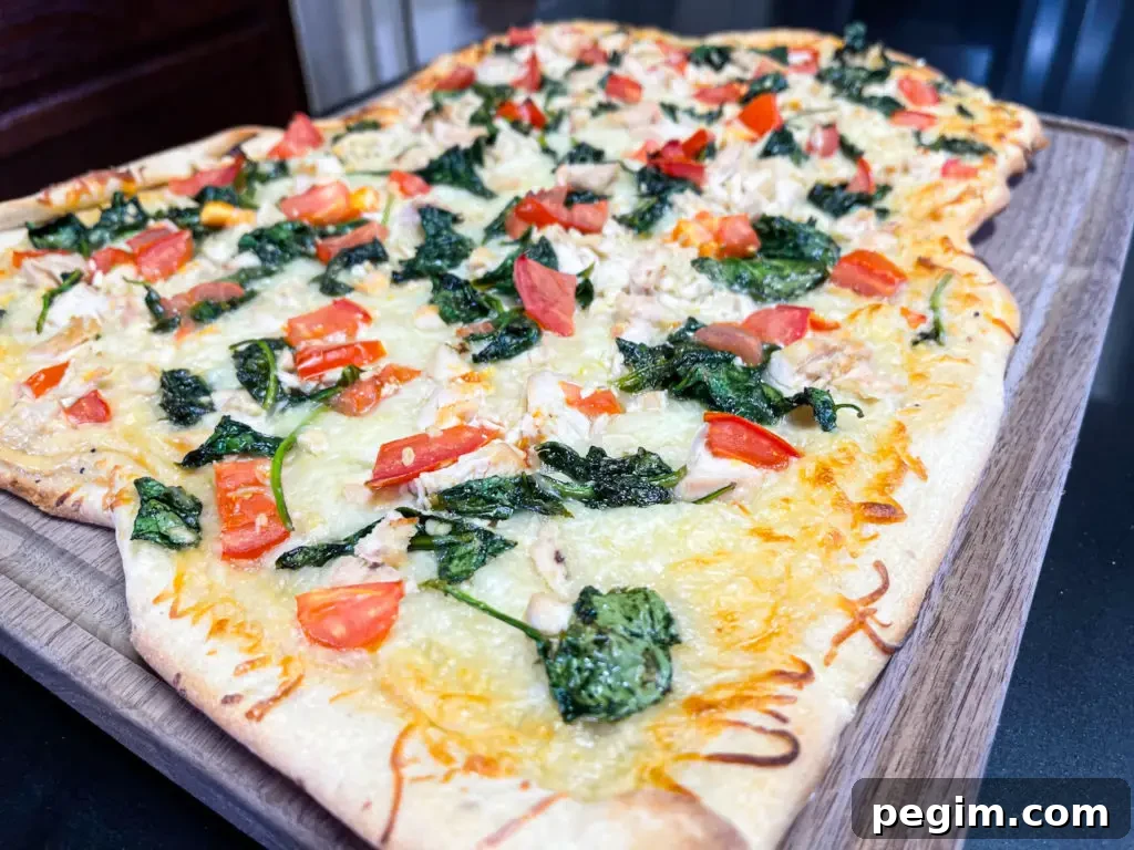 Creamy Chicken Alfredo Flatbread Recipe for Quick Weeknight Meals 2 img 11083 1