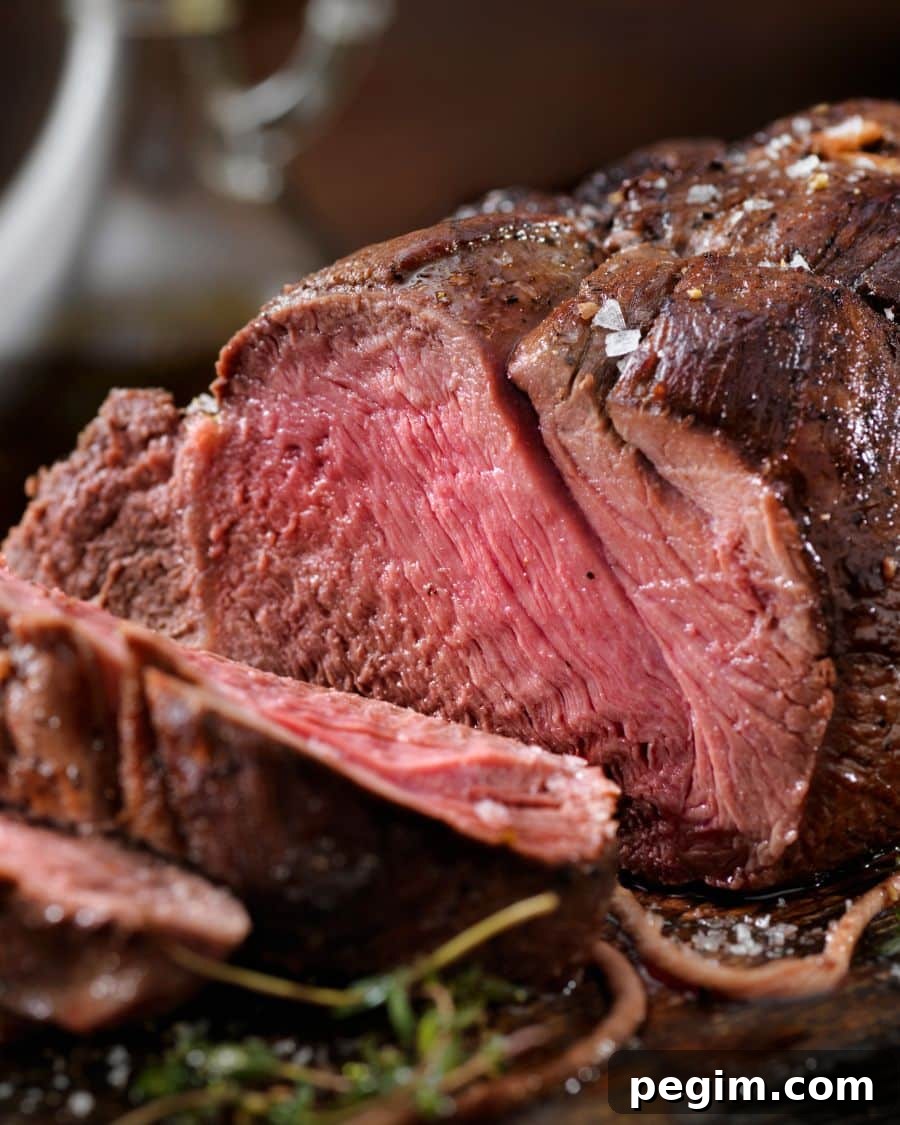 11 Carnivore Freezer Meals for Simple Meal Prep and Busy Weeks 4 chuck roast sliced with pink in the middle