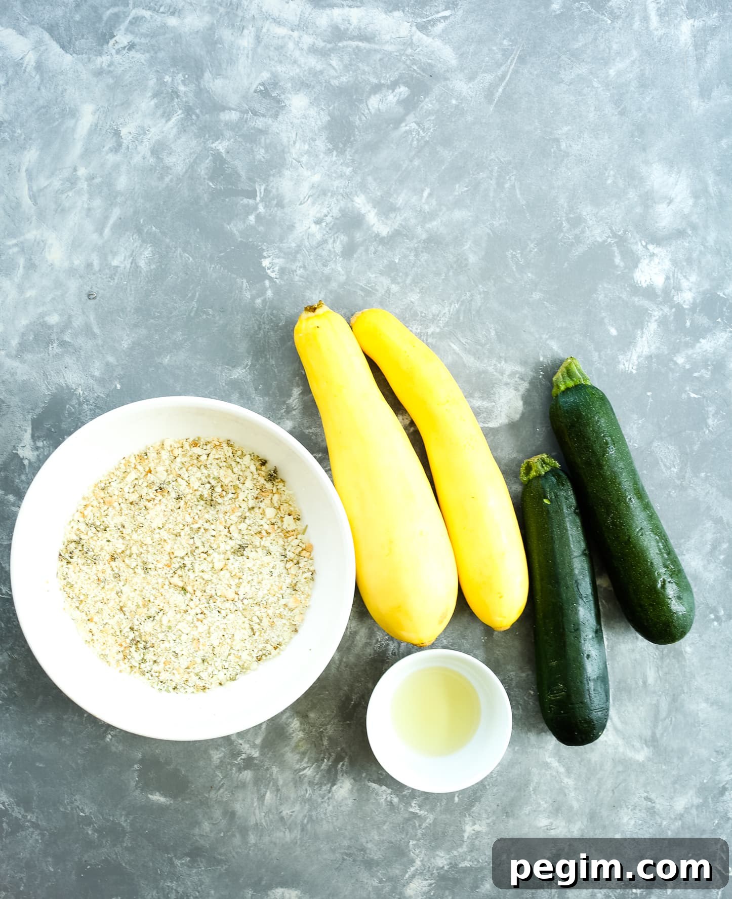 Crispy Air Fryer Zucchini and Yellow Squash in 15 Minutes 3 ingredients for air fryer zucchini and squash