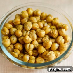 Crispy Air Fryer Chickpeas: Protein-Packed Plant-Based Snack 6 img 3246 9