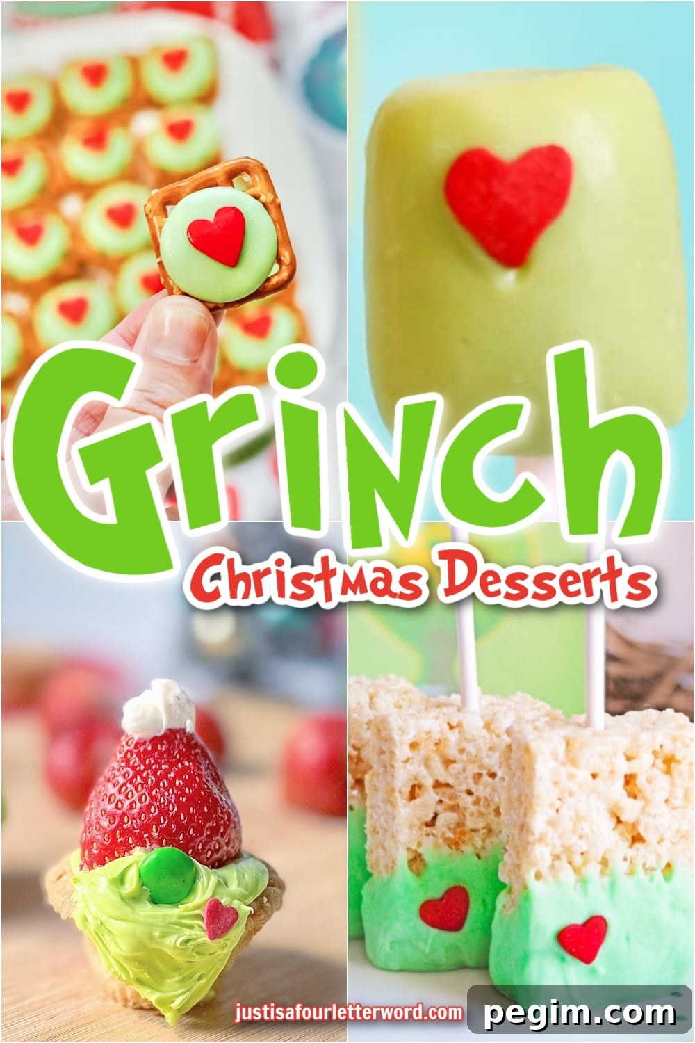 Grinch Christmas Desserts Pinterest Pin