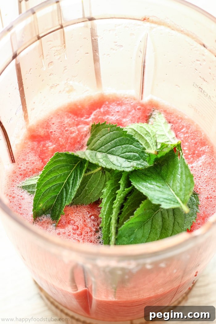 Refreshing Watermelon Juice with Grapes Pic