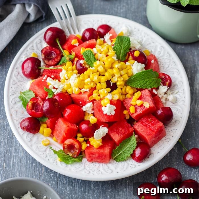 Best Watermelon Feta Salad