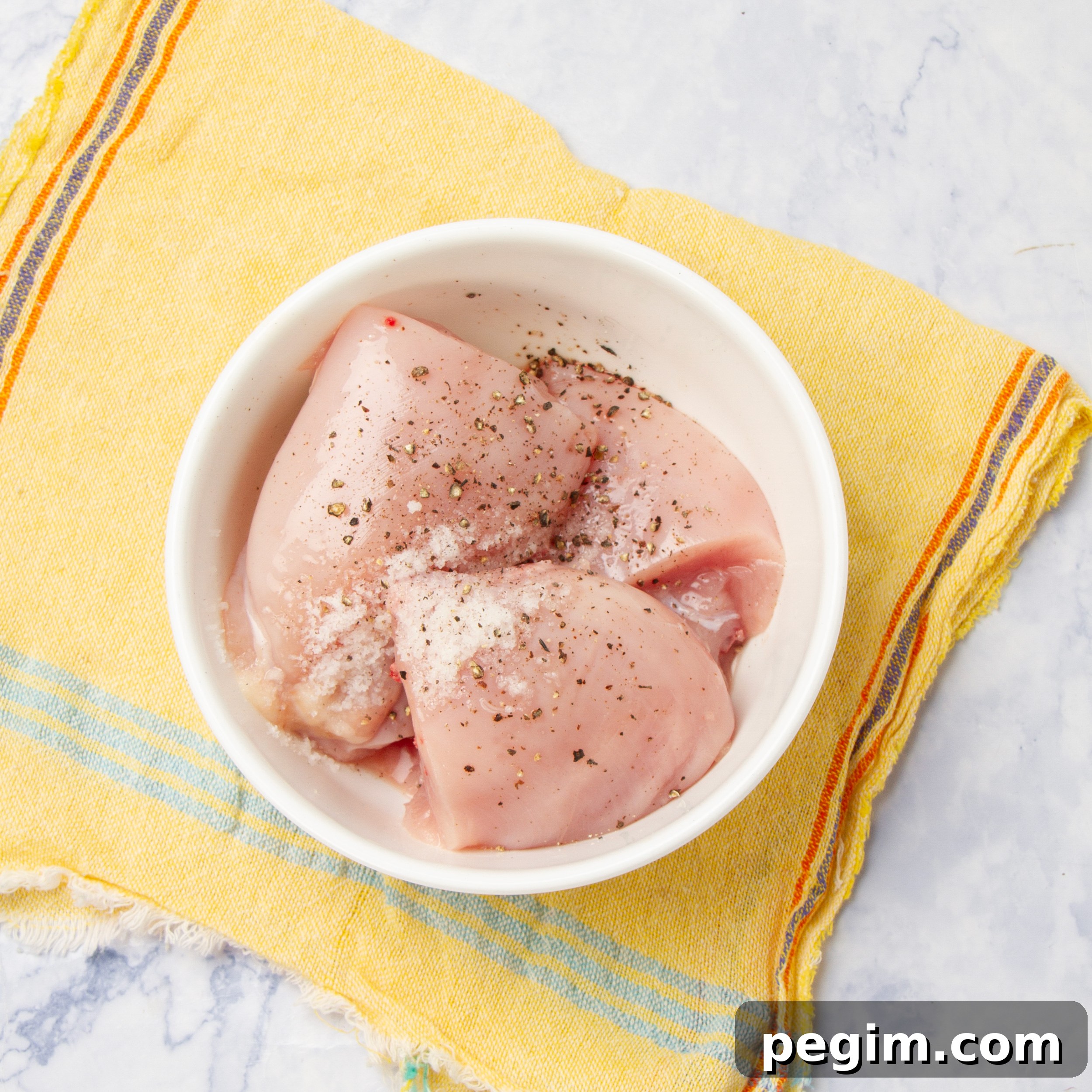 Aguadito de Pollo: Classic Peruvian Chicken Soup Recipe 4 Chicken with spices in a small bowl.