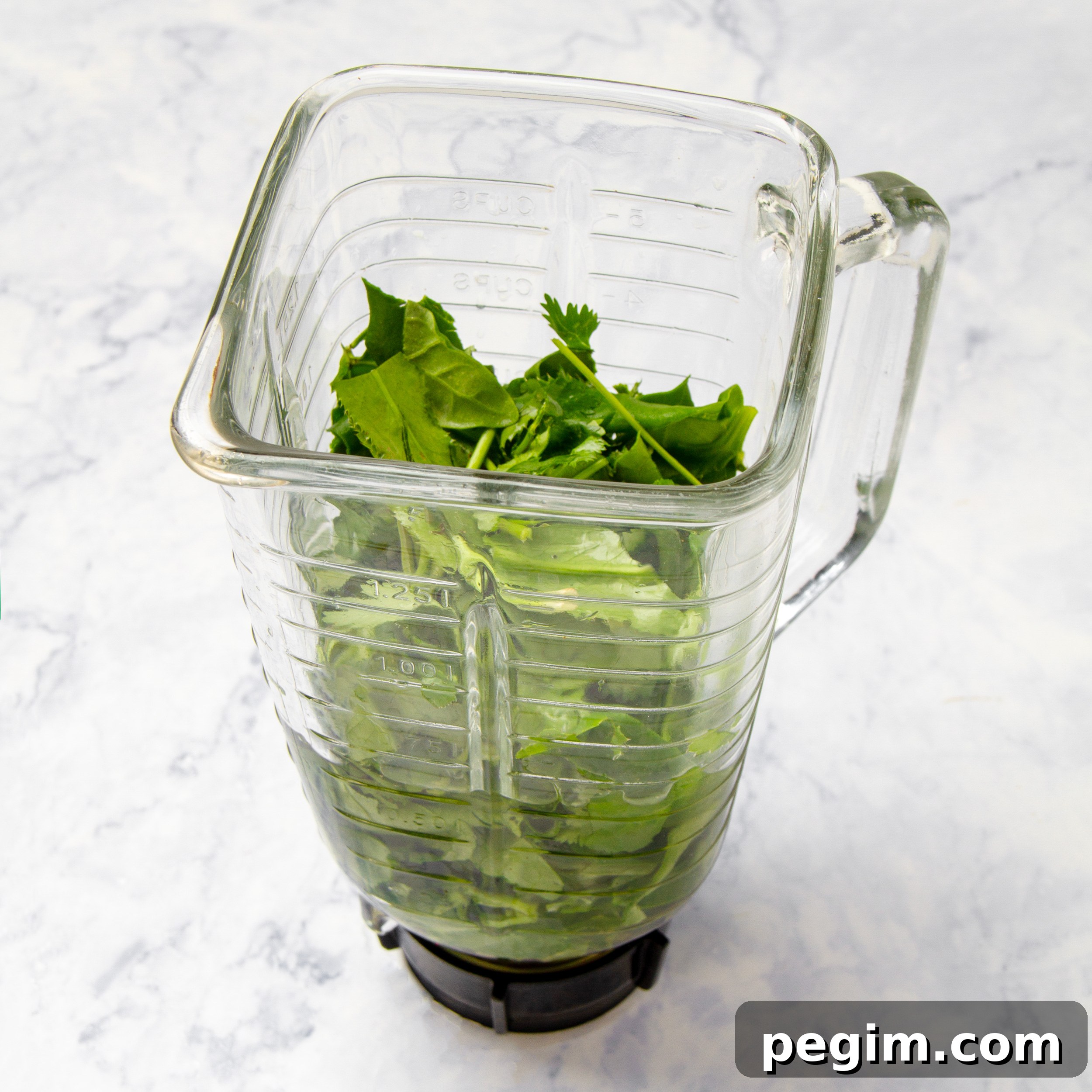 Aguadito de Pollo: Classic Peruvian Chicken Soup Recipe 7 Herbs in a blender.