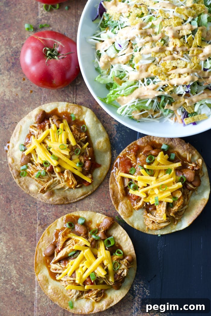 40+ Crockpot Dinners for Busy Weeknights 7 Slow Cooker Salsa Chicken just FOUR ingredients!