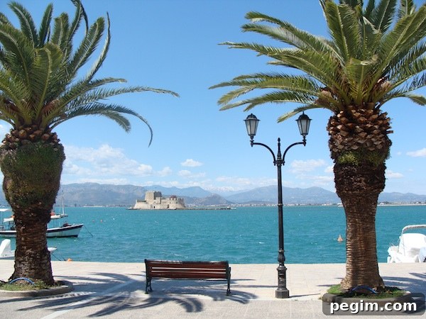 Explore Greece and Kosovo: 10-Day Travel Guide and Top Sights 9 island castle in nafplio
