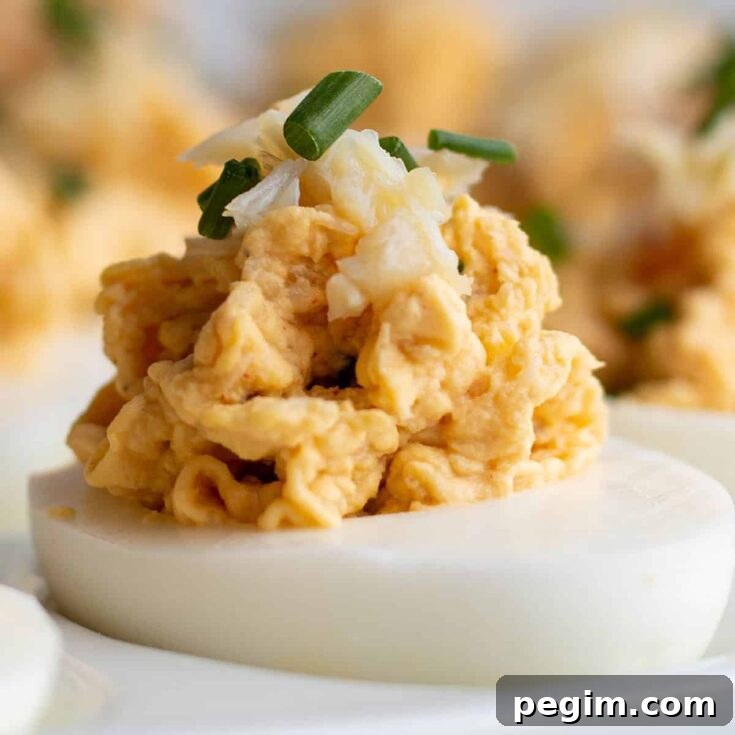60 Spring Appetizers Your Guests Will Love for Parties & Potlucks 7 Crab Deviled Eggs