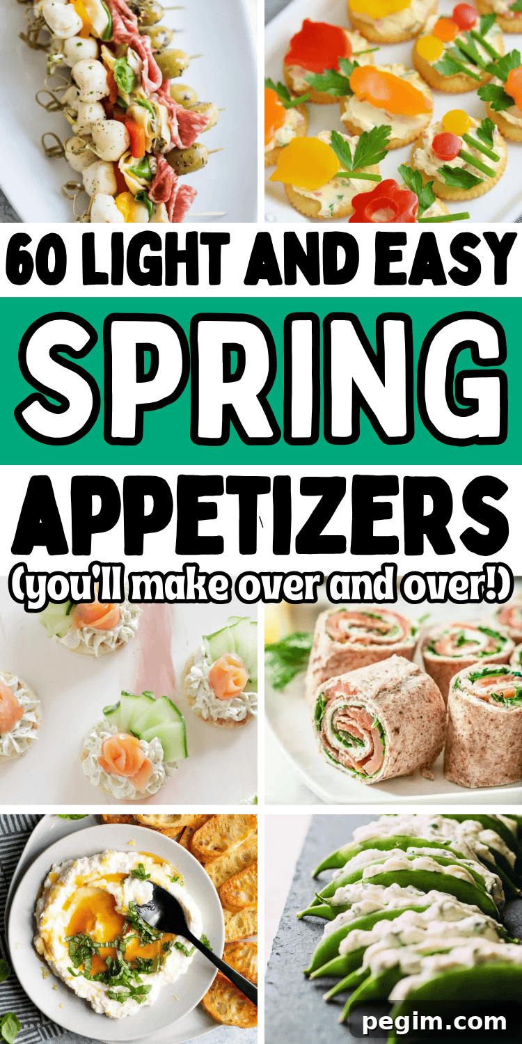60 Spring Appetizers Your Guests Will Love for Parties & Potlucks 18 Easy Spring appetizers for a party! Welcome Spring with these light and flavorful spring finger foods. The best Spring party appetizers like best bite-size snacks, dips, and festive hors d’oeuvres for your spring party menu. Spring themed appetizers, crostini appetizers spring, spring time appetizers, spring dips appetizers, easter appetizer ideas, spring party food, spring appetizers easy finger foods, easter party food, yummy appetizers, healthy spring snacks, spring food ideas, spring brunch, garden party snacks, spring dinner party, easter finger food ideas, spring hors d’oeuvres, spring potluck ideas, fancy appetizers for party, mothers day appetizers, elegant finger foods, best party appetizers, spring recipes snacks, cute spring appetizers, light spring appetizers, picnic food ideas
