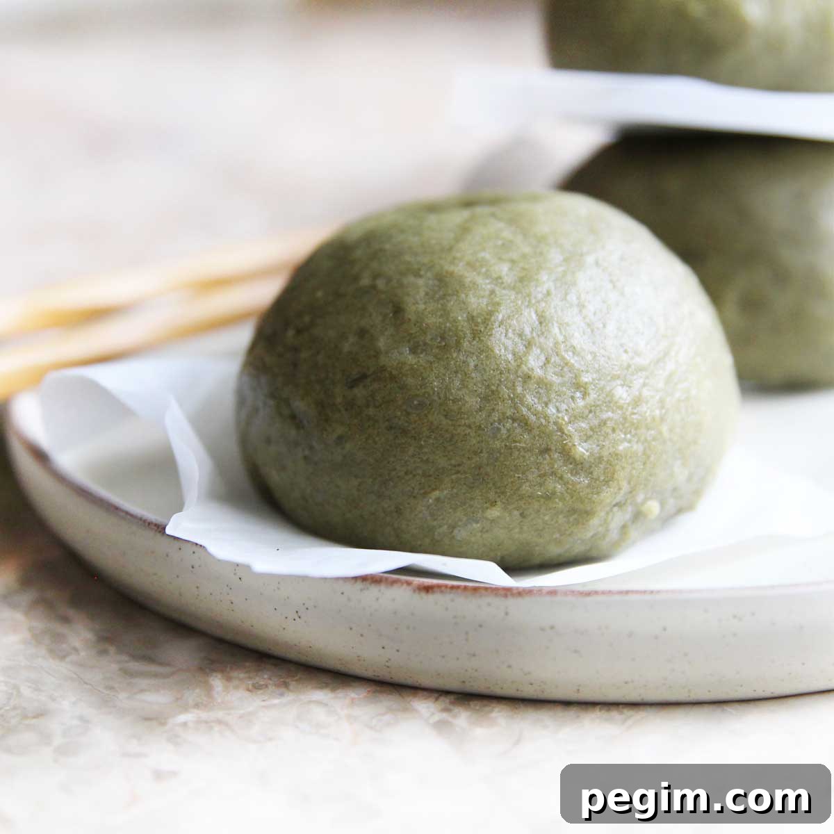 Microwave Mugwort Injeolmi: Quick Korean Rice Cake Recipe 14 Korean Sweet Potato Mugwort Steamed Buns with Mung Bean Filling