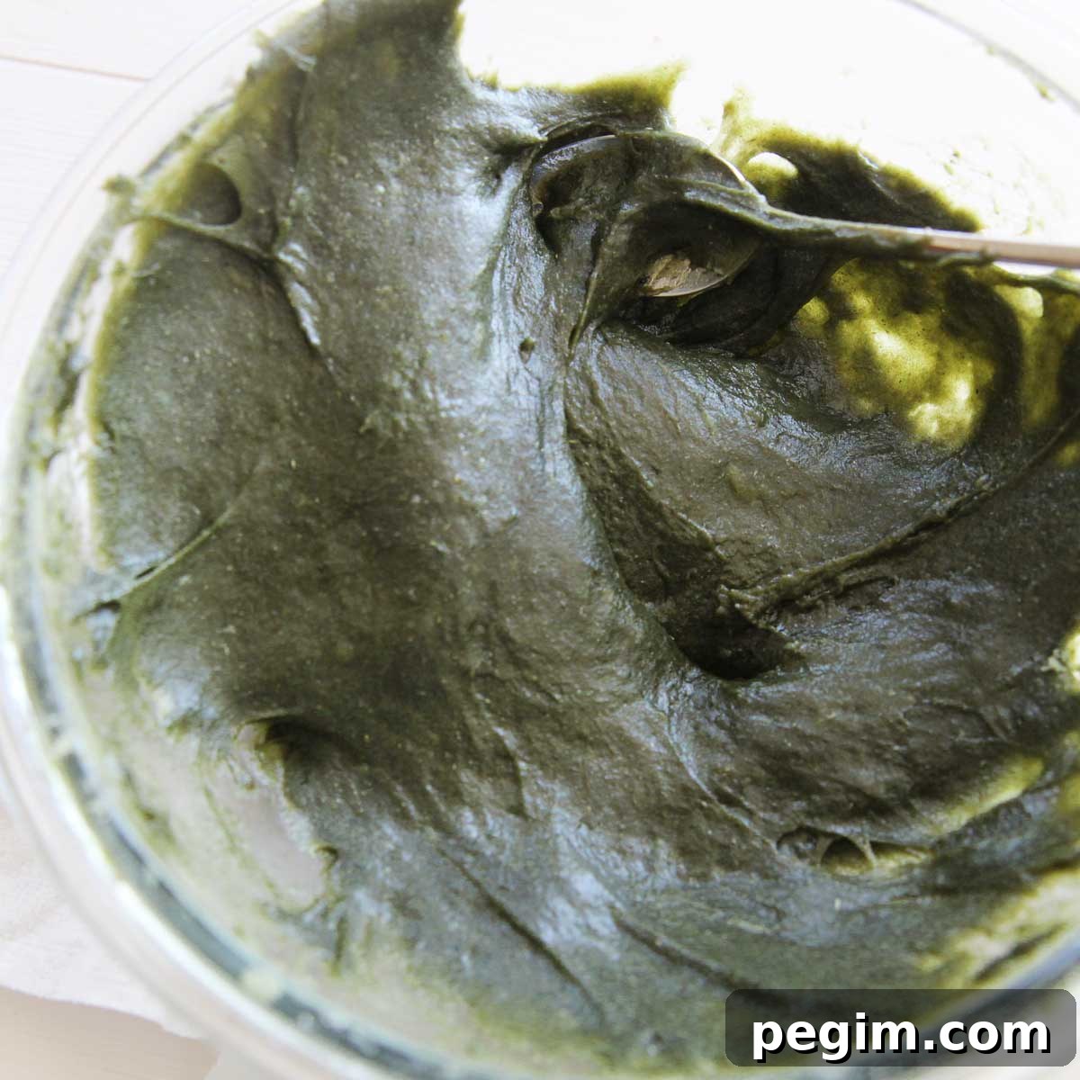 Translucent injeolmi dough