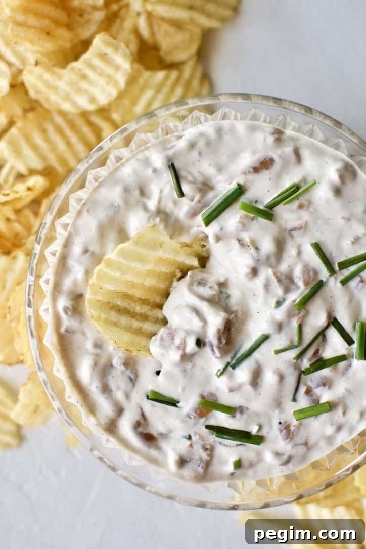 Creamy French Onion Dip for Game Day 2 Joanna Gaines recipe for French Onion Dip from the Magnolia Table Cookbook Vol.2 and Magnolia Table with Joanna Gaines Cooking Show.