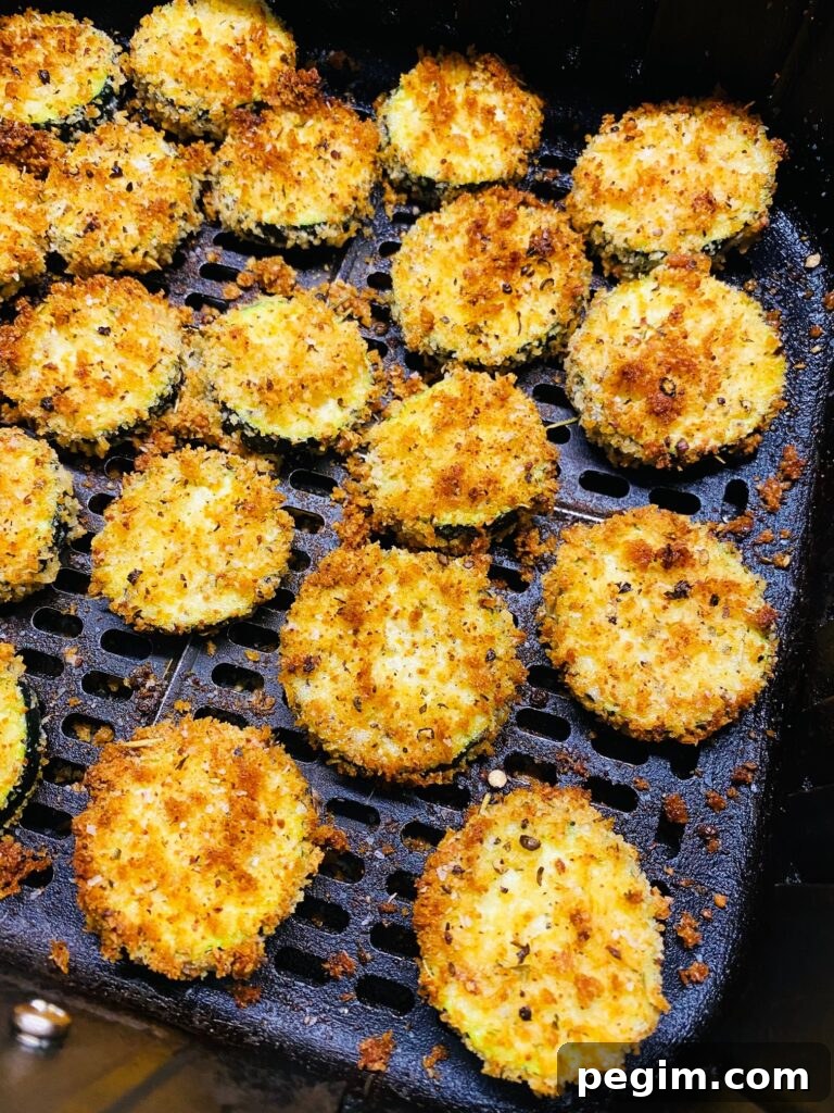 Crispy Air Fryer Zucchini Chips Recipe for Crunchy Snacks 9 Crispy Air Fryer Zucchini Chips