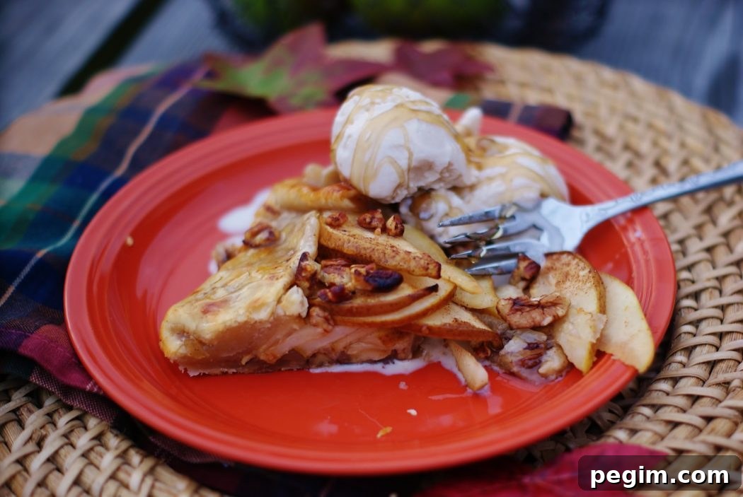 Rustic Pear Galette