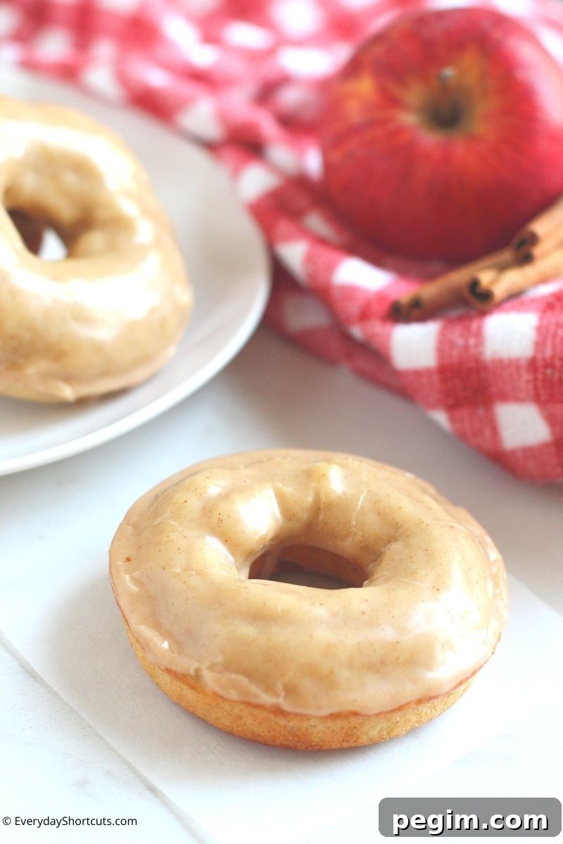 Apple Cinnamon Baked Donuts Gluten Free