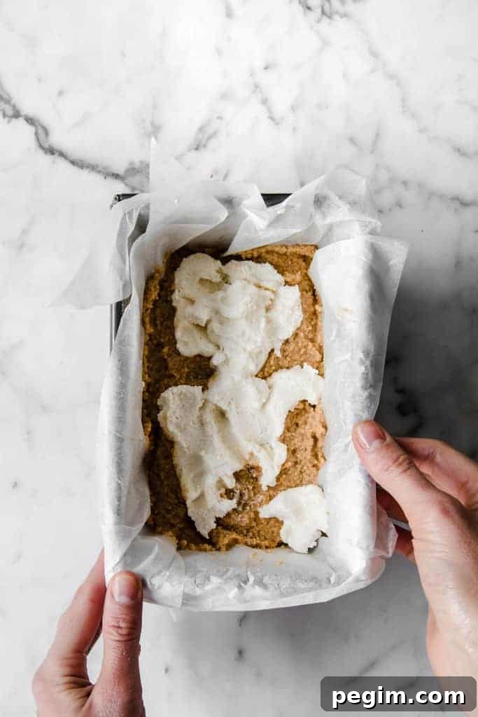 Cream cheese swirl preparation