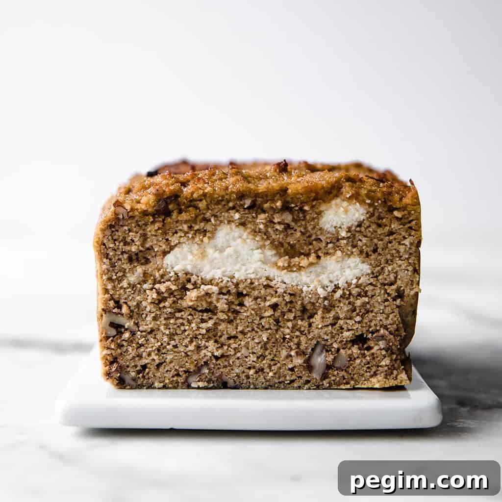 Loaf tin with batter